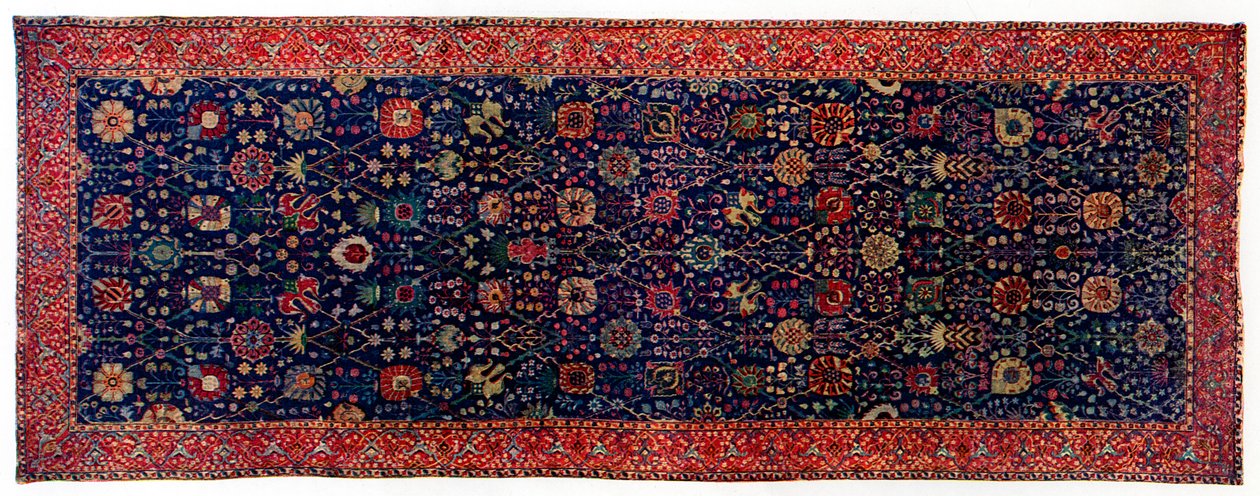 Et Isphahan-tæppe fra det 16. århundrede, 1910 af Unbekannt