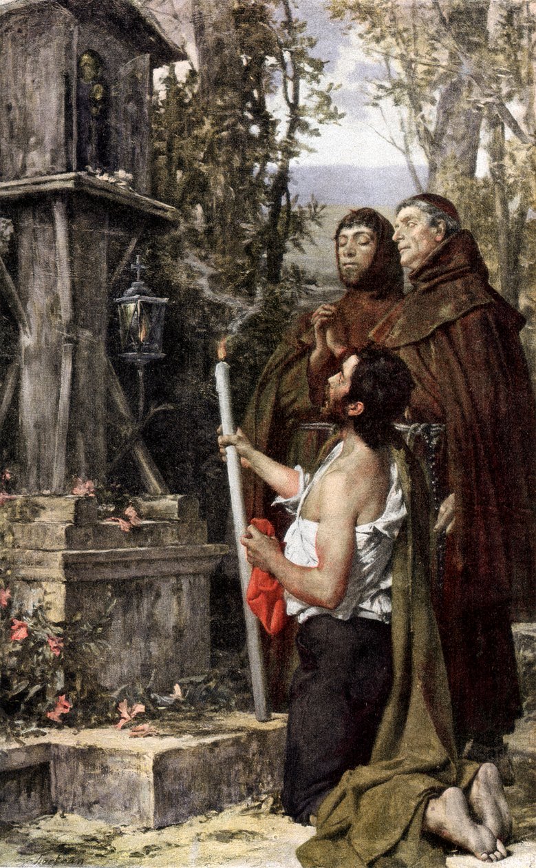 Et offer, 1889 af Unbekannt