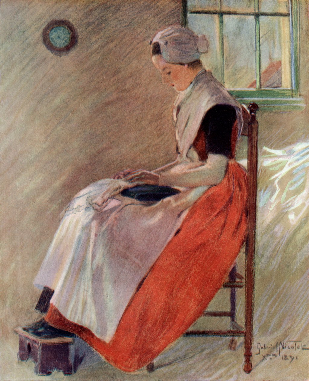 En forældreløs fra Amsterdam, 1901 af Unbekannt