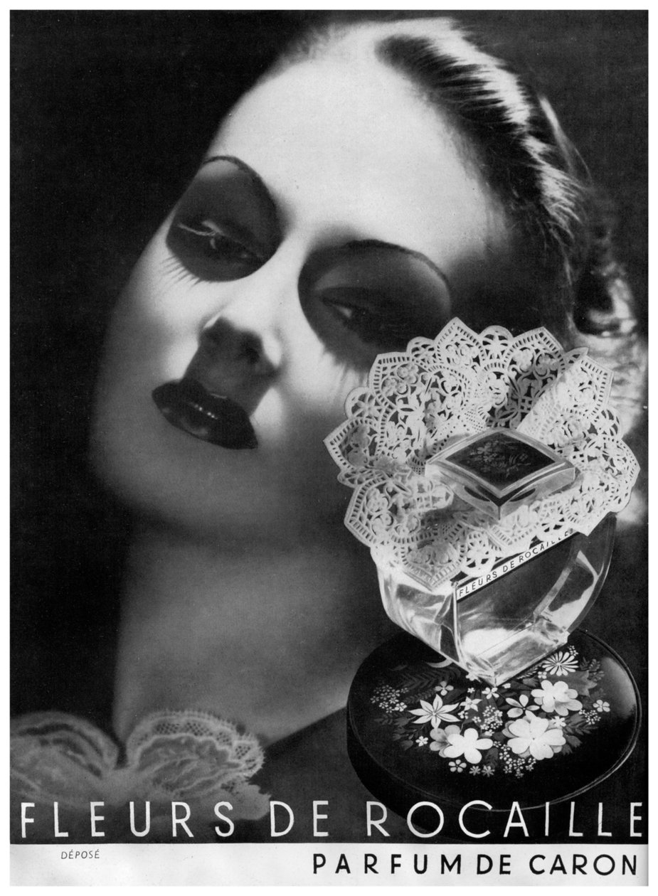 En annonce for Caron parfume, 1938 af Unbekannt