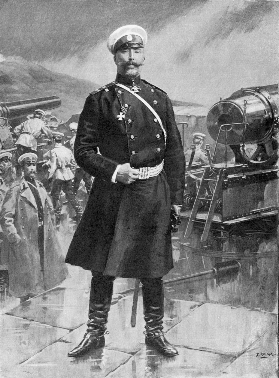 Anatoly Mikhaylovich Stossel, russisk general, russisk-japanske krig, 1904-5 af Unbekannt