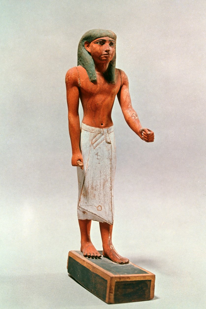 Gammel egyptisk figur af en købmandsværdighed af Unbekannt