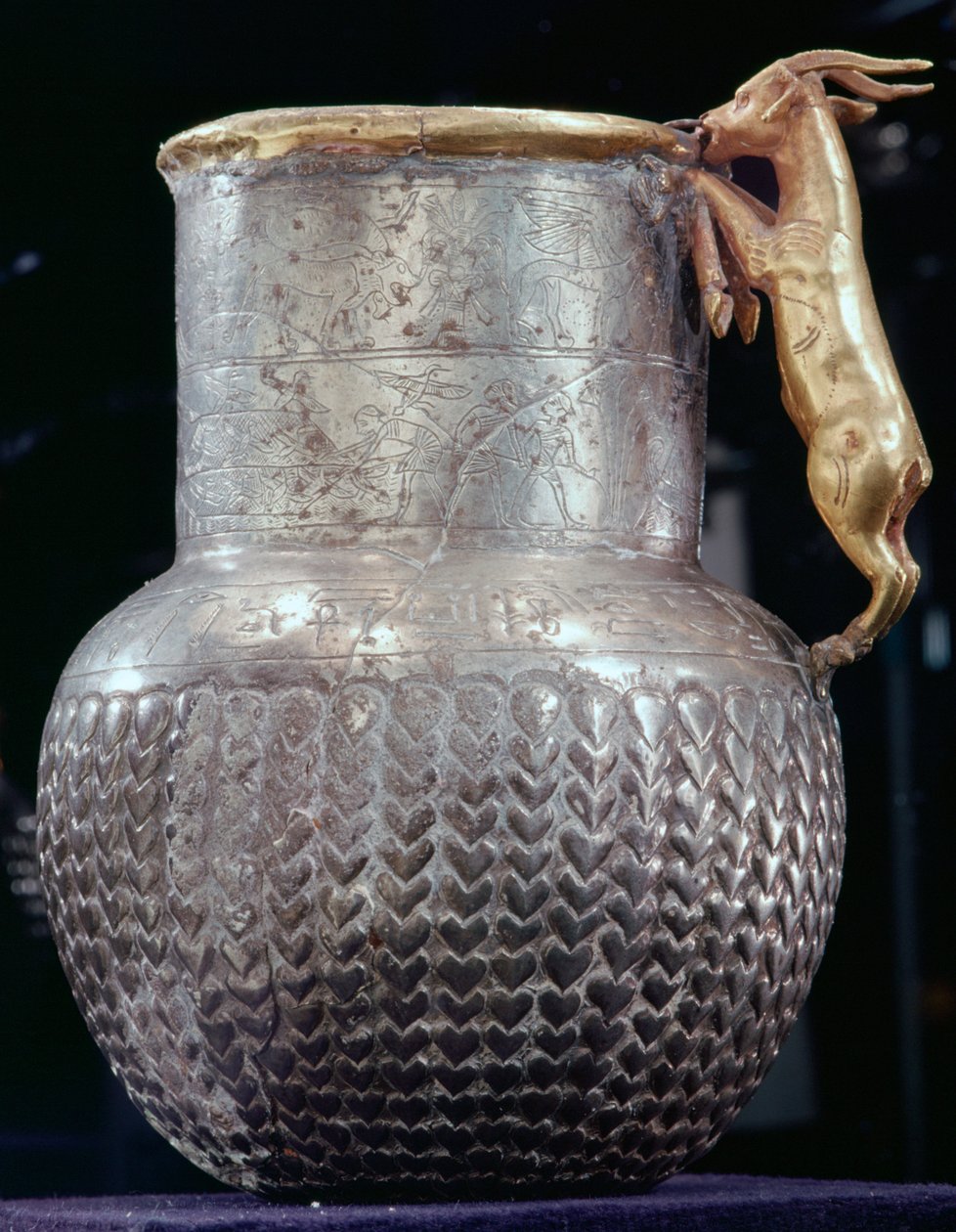 Gammel egyptisk gryde fra Ramses II