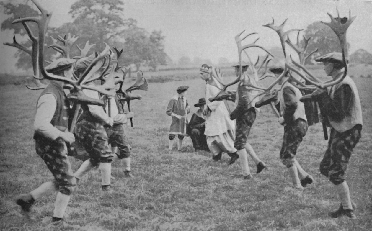 Ancient Forms of the Dance stadig bevaret i England - The Horn Dance, c1935 af Unbekannt