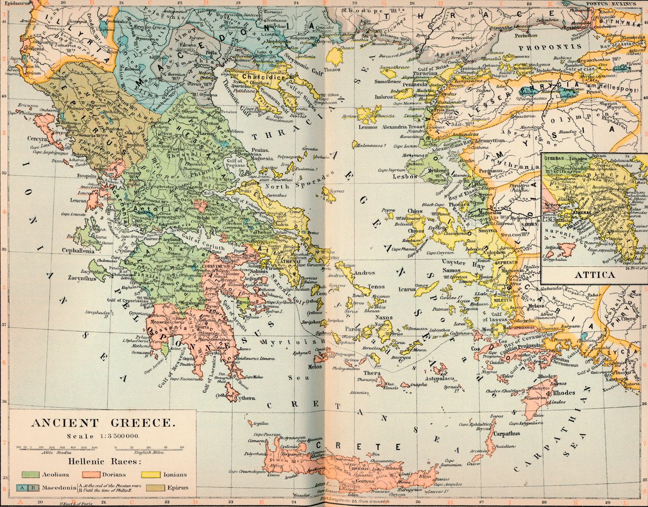 Det antikke Grækenland, c1901, 1902 af Unbekannt