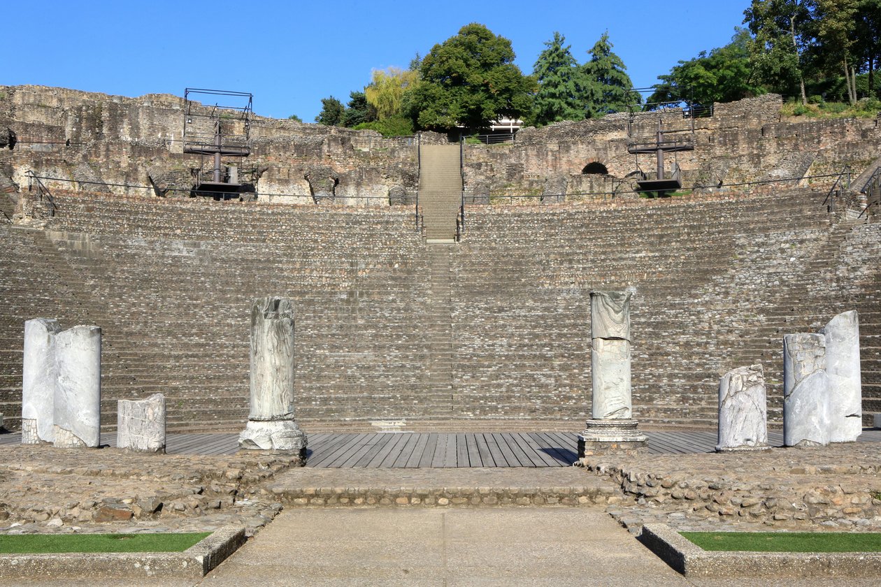 Fourvières gamle teater. Lyon, 20160828, Lyon, Frankrig af Unbekannt