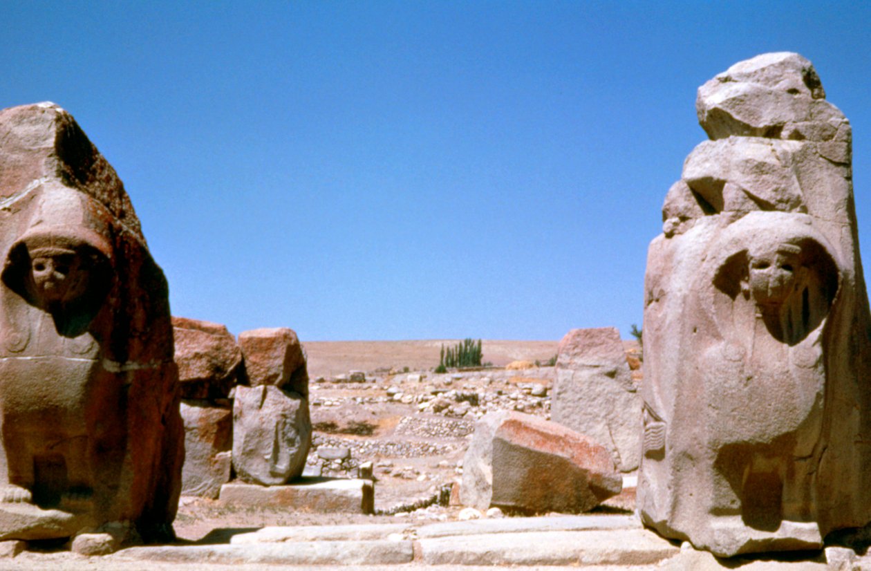 Oldtidssted nær Alaca Huyuk, Egypten, c1350 f.Kr af Unbekannt