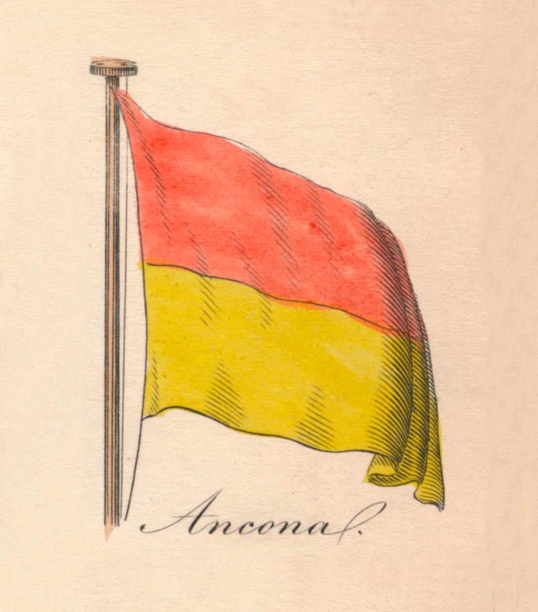 Ancona, 1838 af Unbekannt