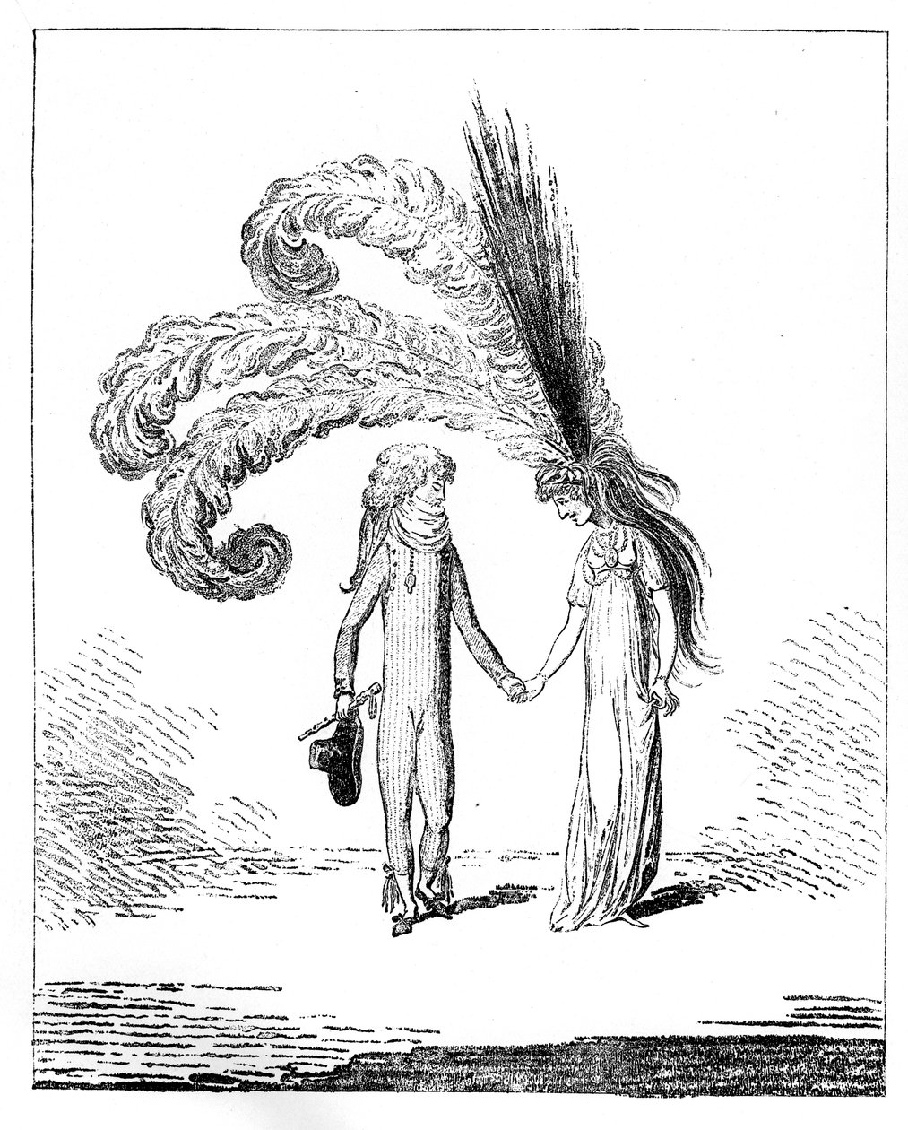 Og fange de levende manerer, når de stiger, 1794 af Unbekannt