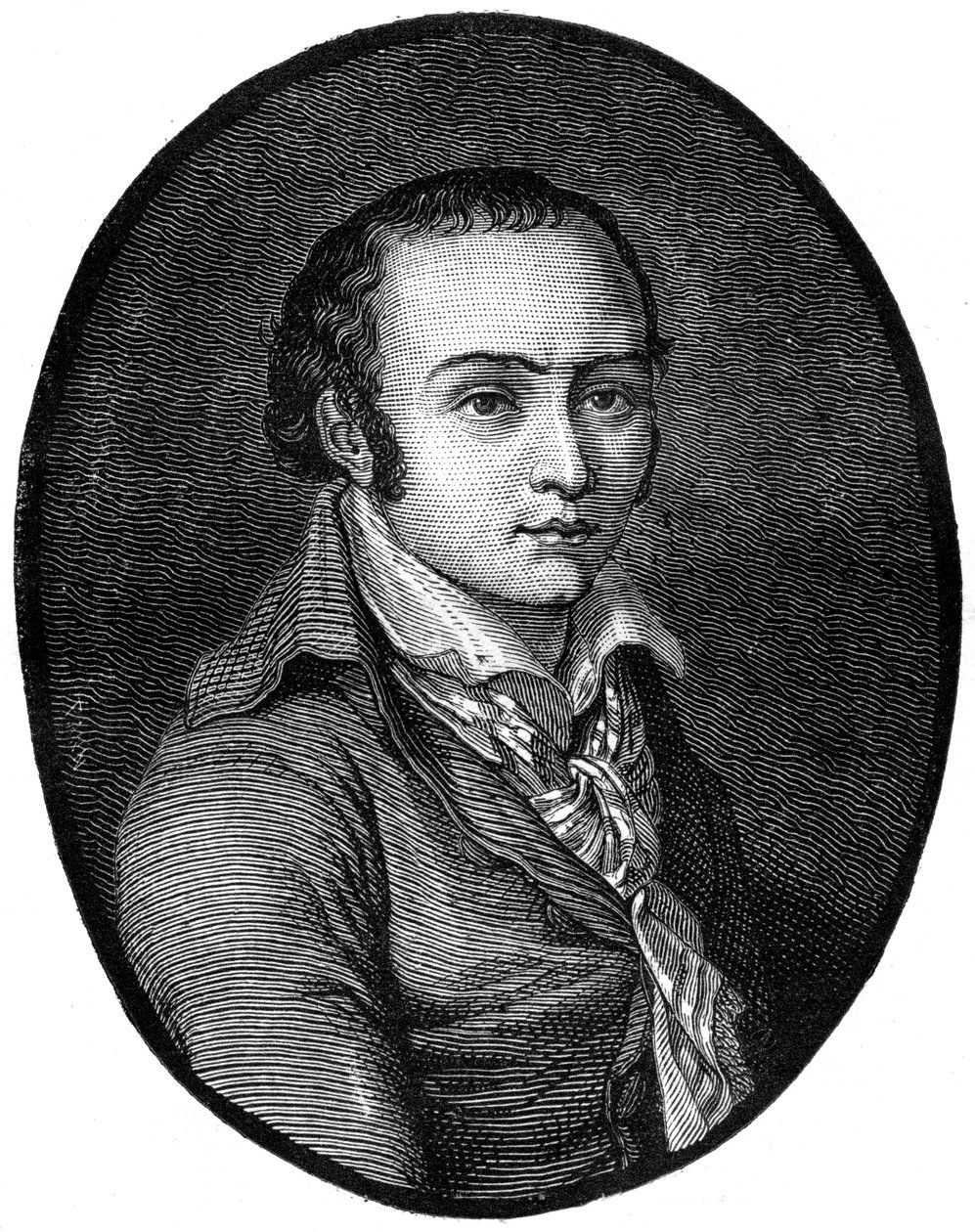 Andre Chenier, fransk digter, 1700-tallet 1882-1884 af Unbekannt