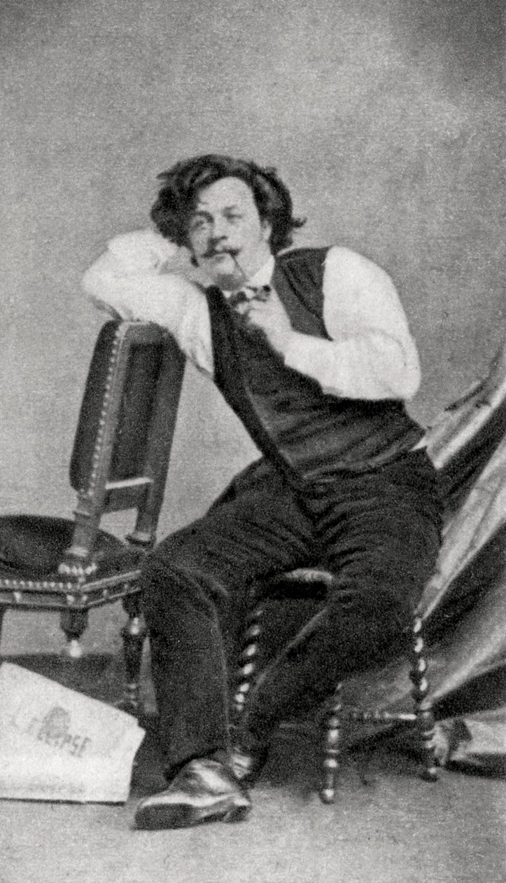 Andre Gill, fransk karikaturtegner, 1868 af Unbekannt