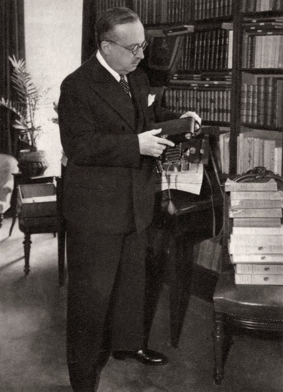Andre Tardieu, fransk statsmand, 1919 af Unbekannt