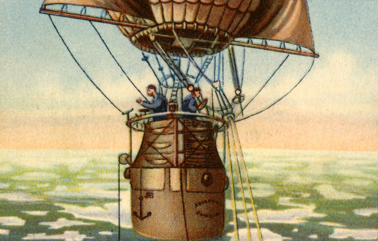 Andrées arktiske ballonekspedition, 1897, 1932. af Unbekannt