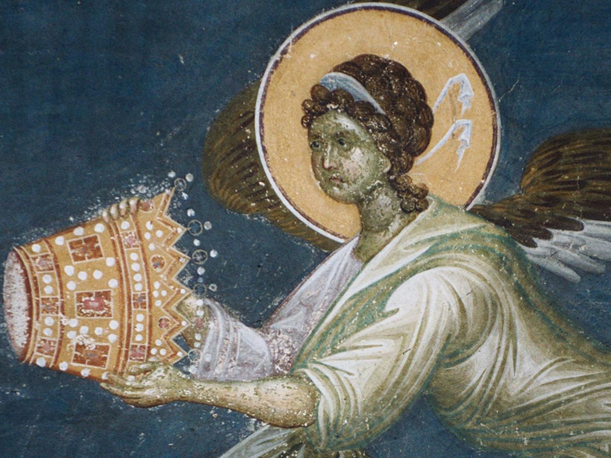 Engel med kronen, 1321-1322 af Unbekannt
