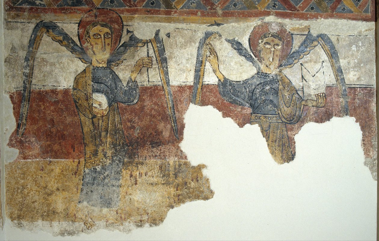Engle fra Santa Maria de Taüll af Unbekannt