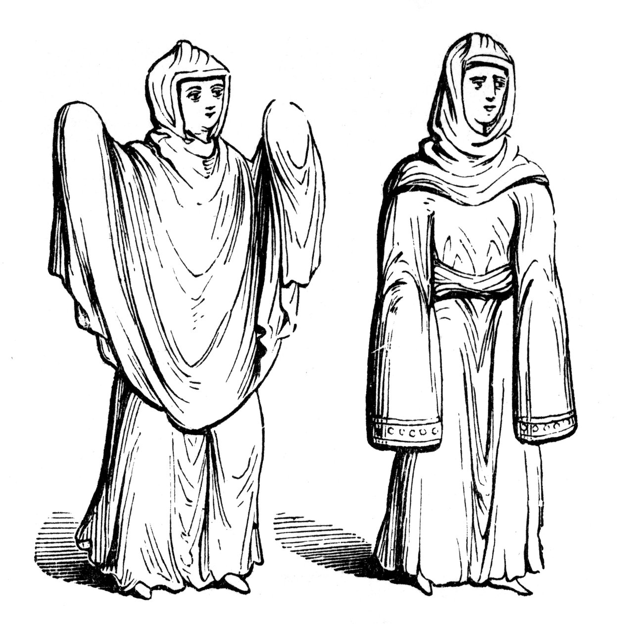 Angelsaksiske rejsekapper, 1910 af Unbekannt
