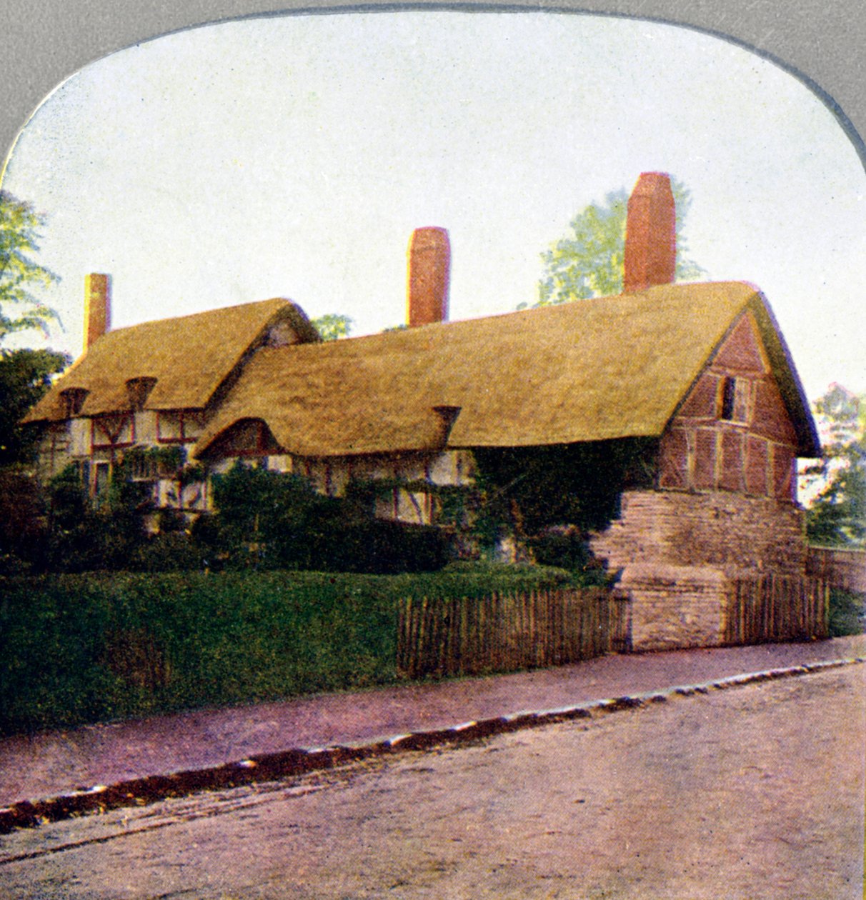 Ann Hathaways sommerhus, Stratford-upon-Avon, Warwickshire, begyndelsen af det 20. århundrede af Unbekannt