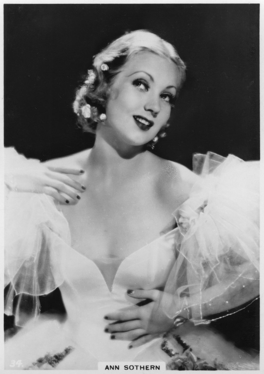 Ann Sothern, amerikansk film- og tv-skuespillerinde, c1938 af Unbekannt