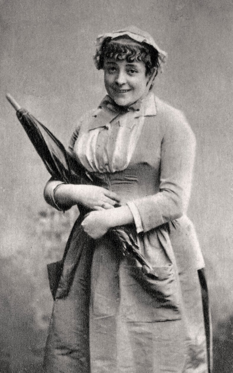 Anna Judic, fransk tegneserieskuespillerinde, 1875 af Unbekannt