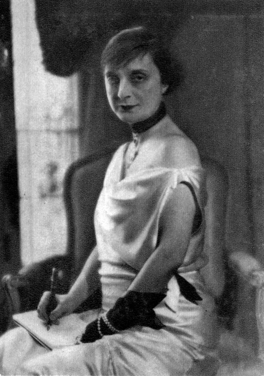Anna de Noailles, fransk forfatter, 1930 af Unbekannt