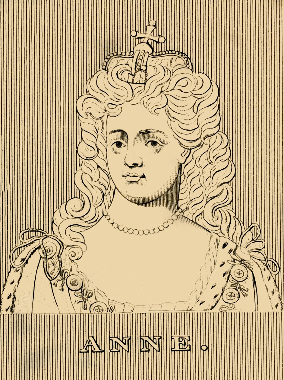 Anne, 1665-1714, 1830. af Unbekannt