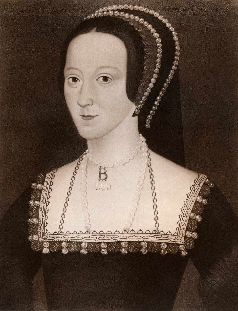 Anne Boleyn, c1532, 1902 af Unbekannt