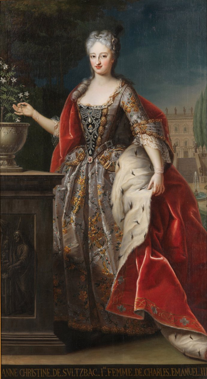 Anne Christine af Sulzbach 1704-1723 af Unbekannt
