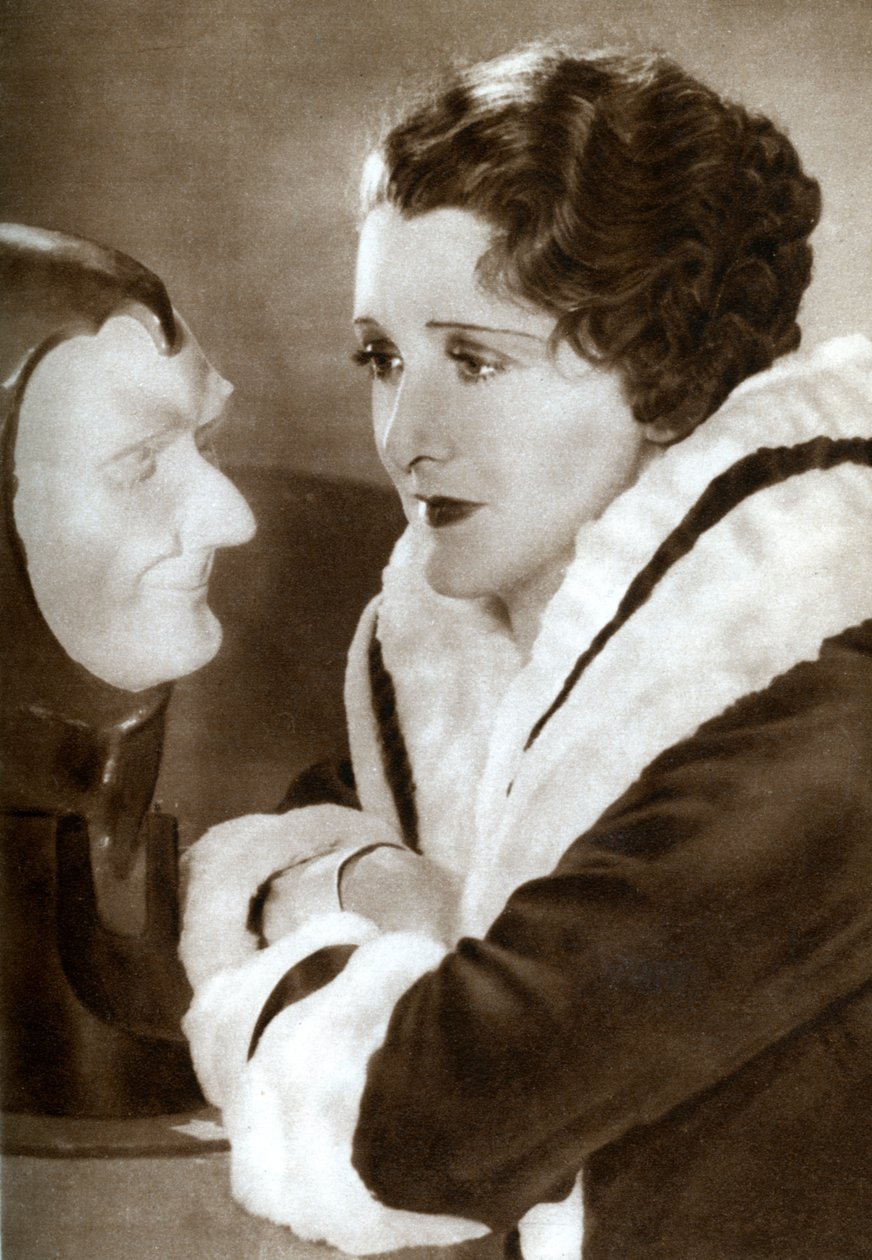 Anne Grey, engelsk skuespillerinde, 1933 af Unbekannt