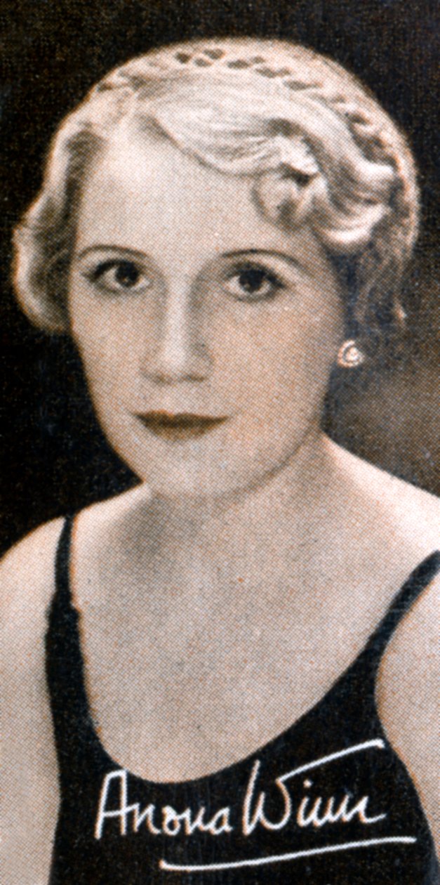 Anona Winn MBE født Anona Edna Wilkins, 1904-1994, 1935 af Unbekannt