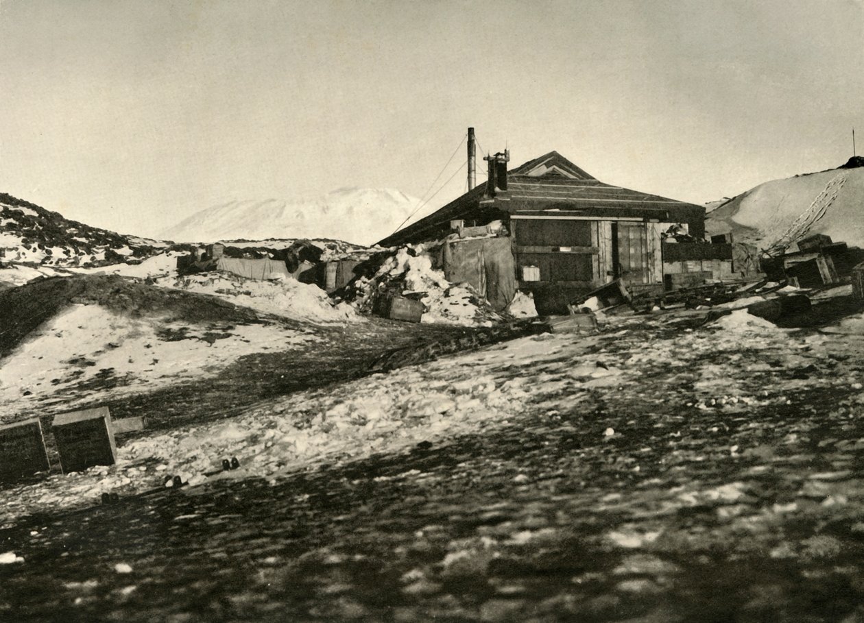 En anden udsigt over hytten om sommeren, c1908, 1909 af Unbekannt