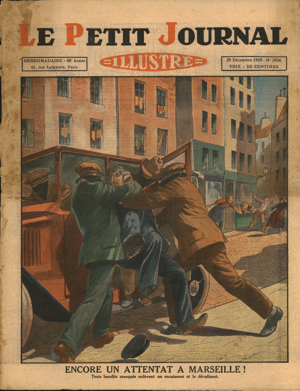 Endnu et angreb i Marseille!, 1929. af Unbekannt