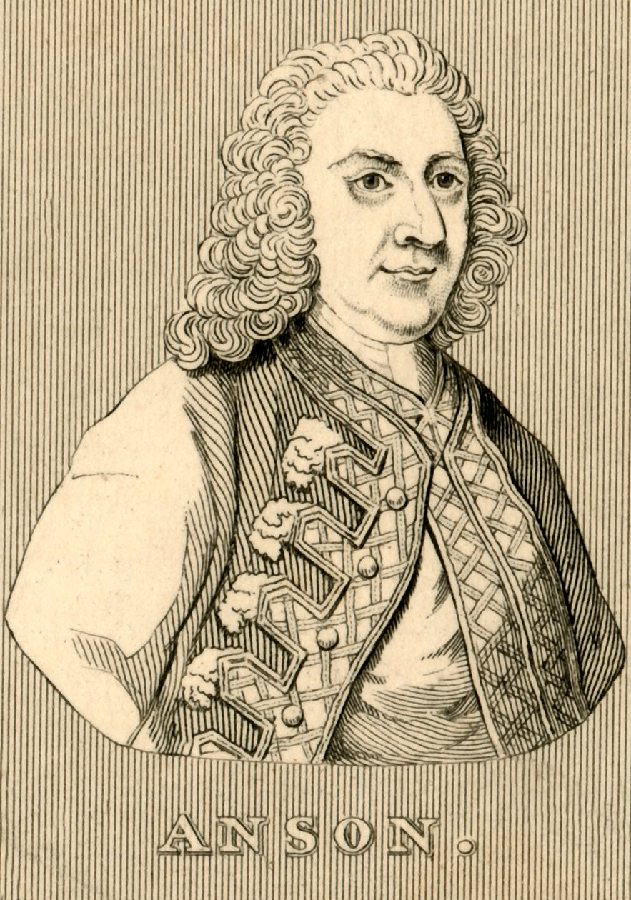 Anson, 1697-1762, 1830. af Unbekannt