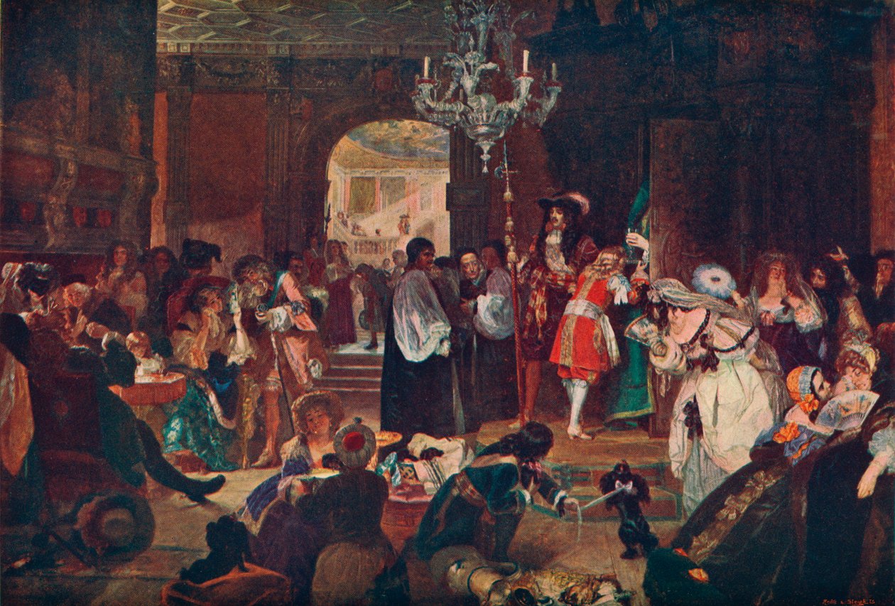Forkammer i Whitehall under Charles II