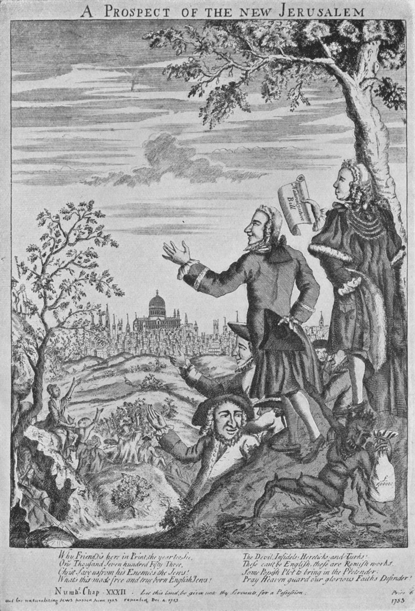 Antisemitisme i 1753, 1735, 1904 af Unbekannt