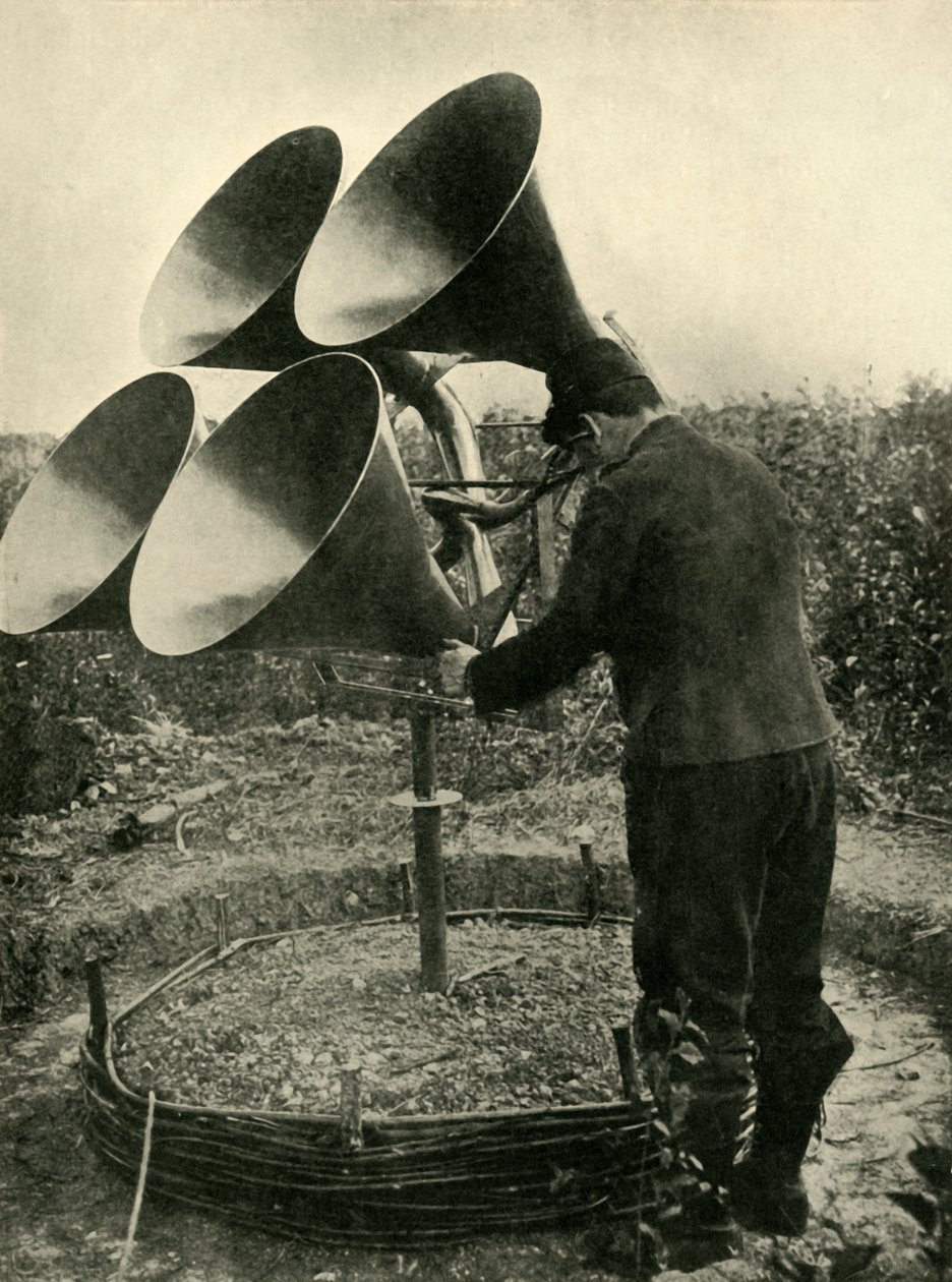 Luftværnsanordning, Første Verdenskrig, 1914-1918, c1920. af Unbekannt