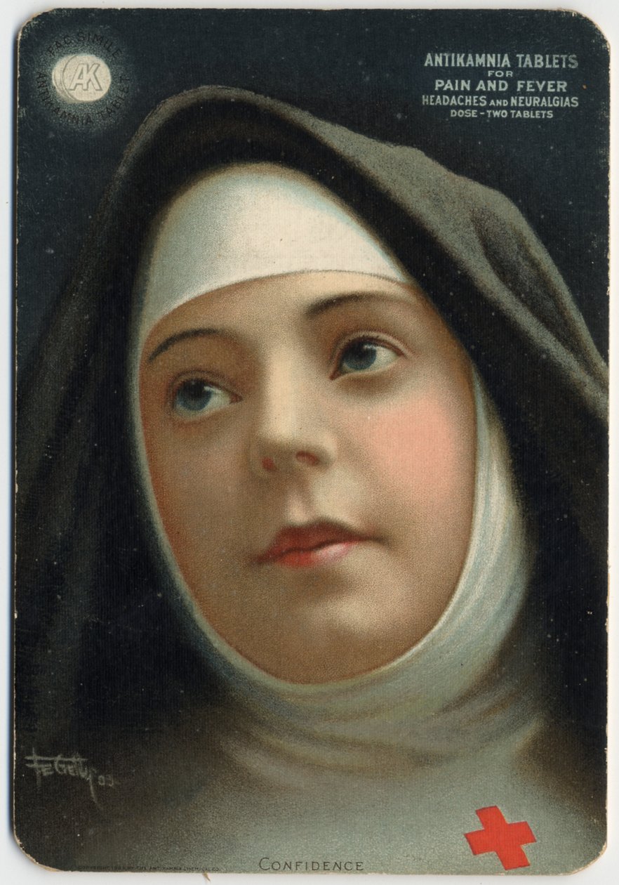 Antikamnia hovedpinetabletter, 1890