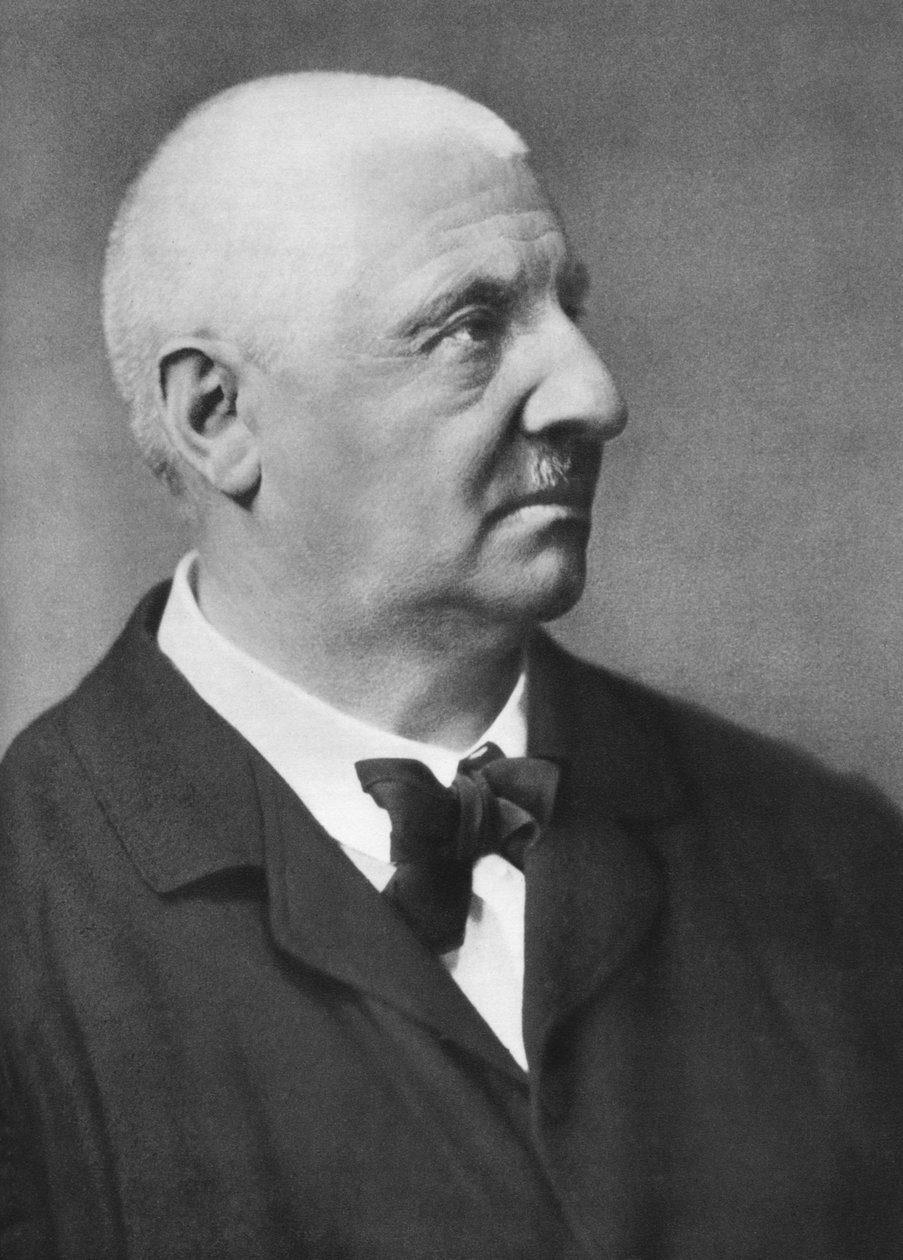 Anton Bruckner 1824-1896, østrigsk komponist kendt for sine symfonier, messer og motetter af Unbekannt