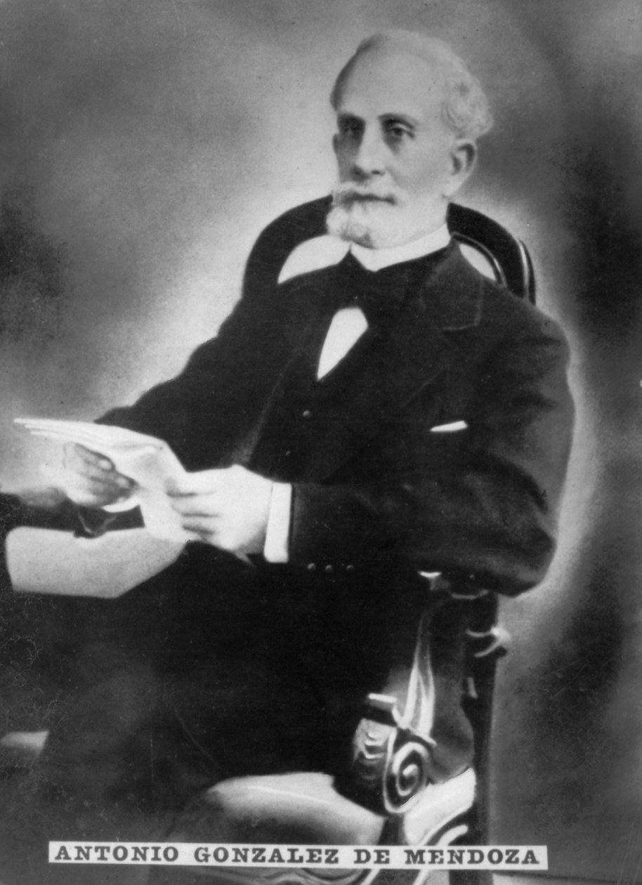 Antonio González de Mendoza, 1828-1906, 1920