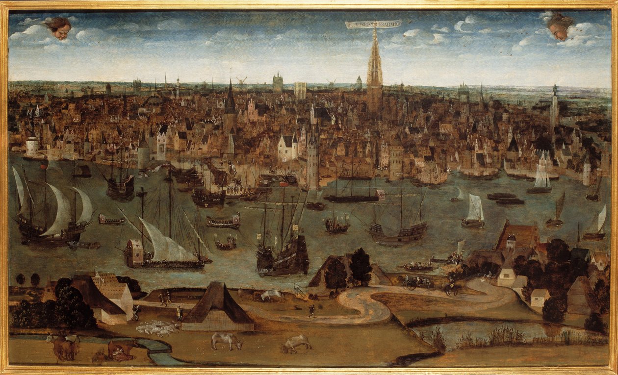 Antwerpen i Brabancia, ca 1530. af Unbekannt