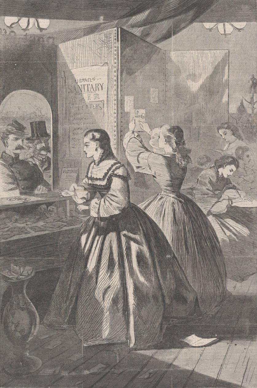 Any Thing for Me, if you Please Post-kontoret på Brooklyn Fair in Aid of the S..., 5. marts 1864. af Unbekannt
