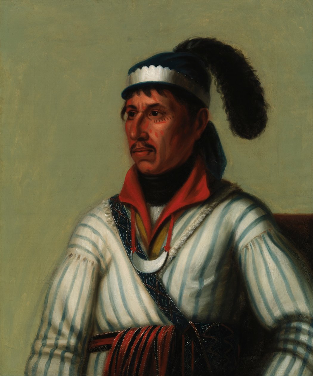 Apauly-Tustennuggee, 1825. af Unbekannt