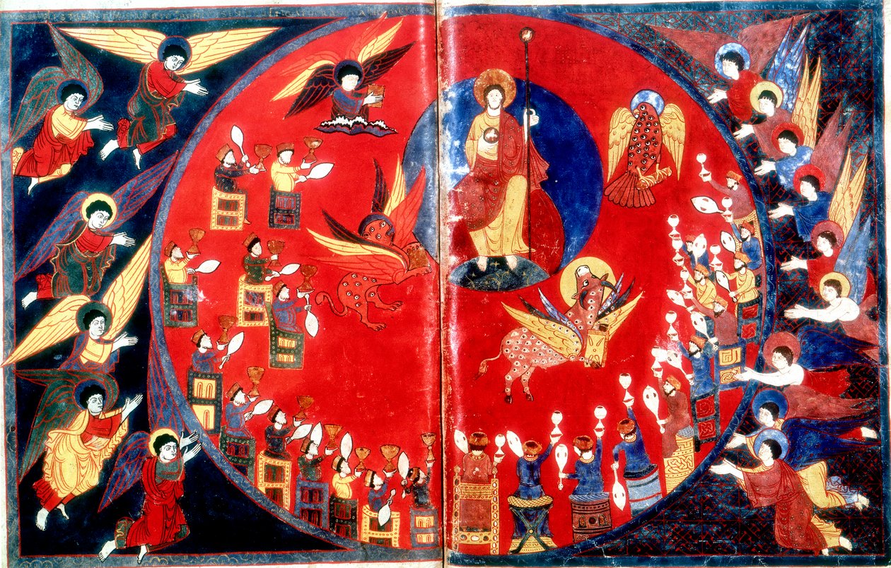 Apocalypse of St-Sever Latin, c1050 af Unbekannt