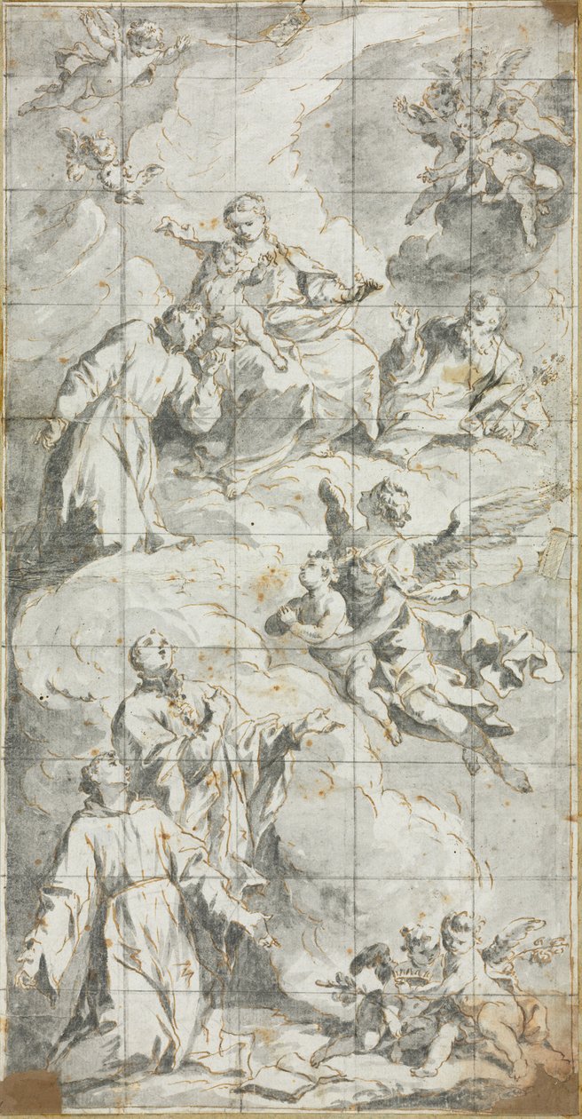 Jomfruens apoteose, 1600-tallet. af Unbekannt