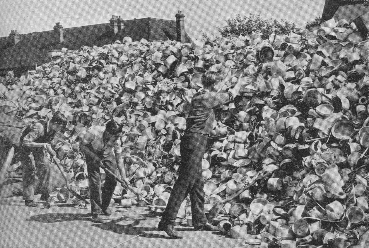Appel for aluminium, 1940, 1940 af Unbekannt