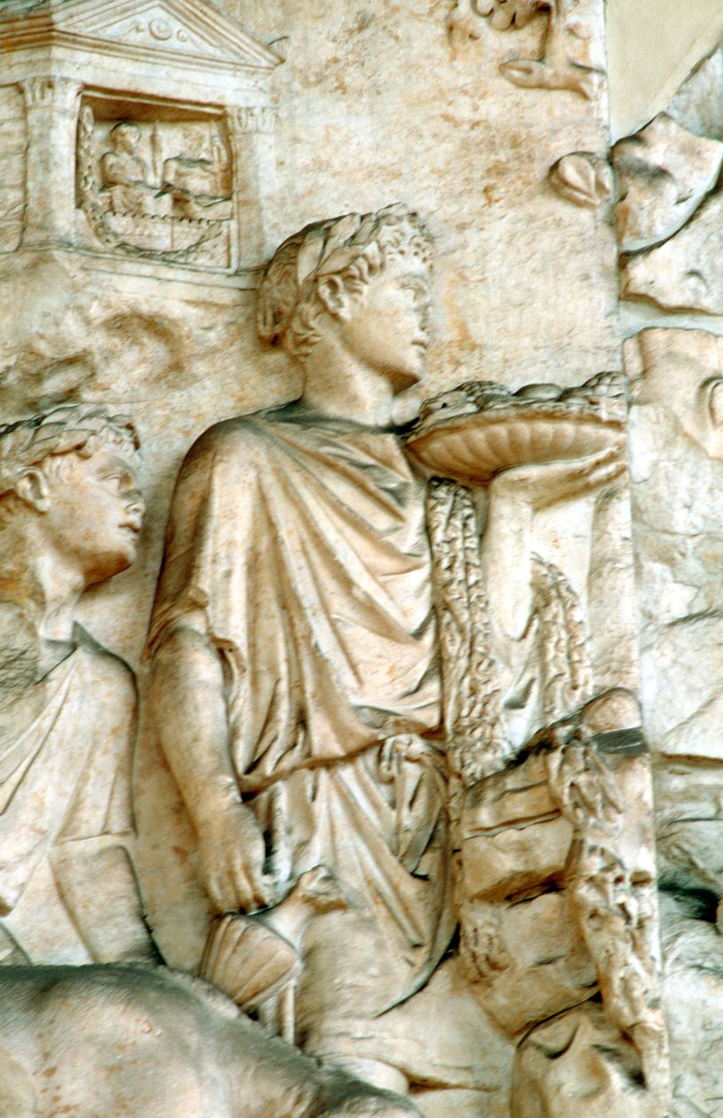 Ara Pacis, Rom, 9 f.Kr af Unbekannt