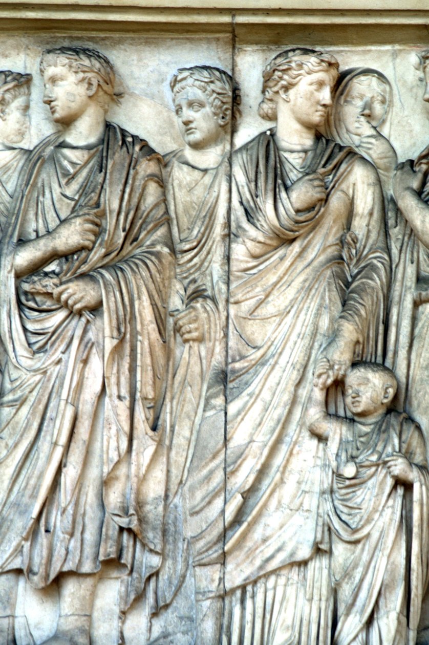 Ara Pacis, Rom, 9 f.Kr af Unbekannt