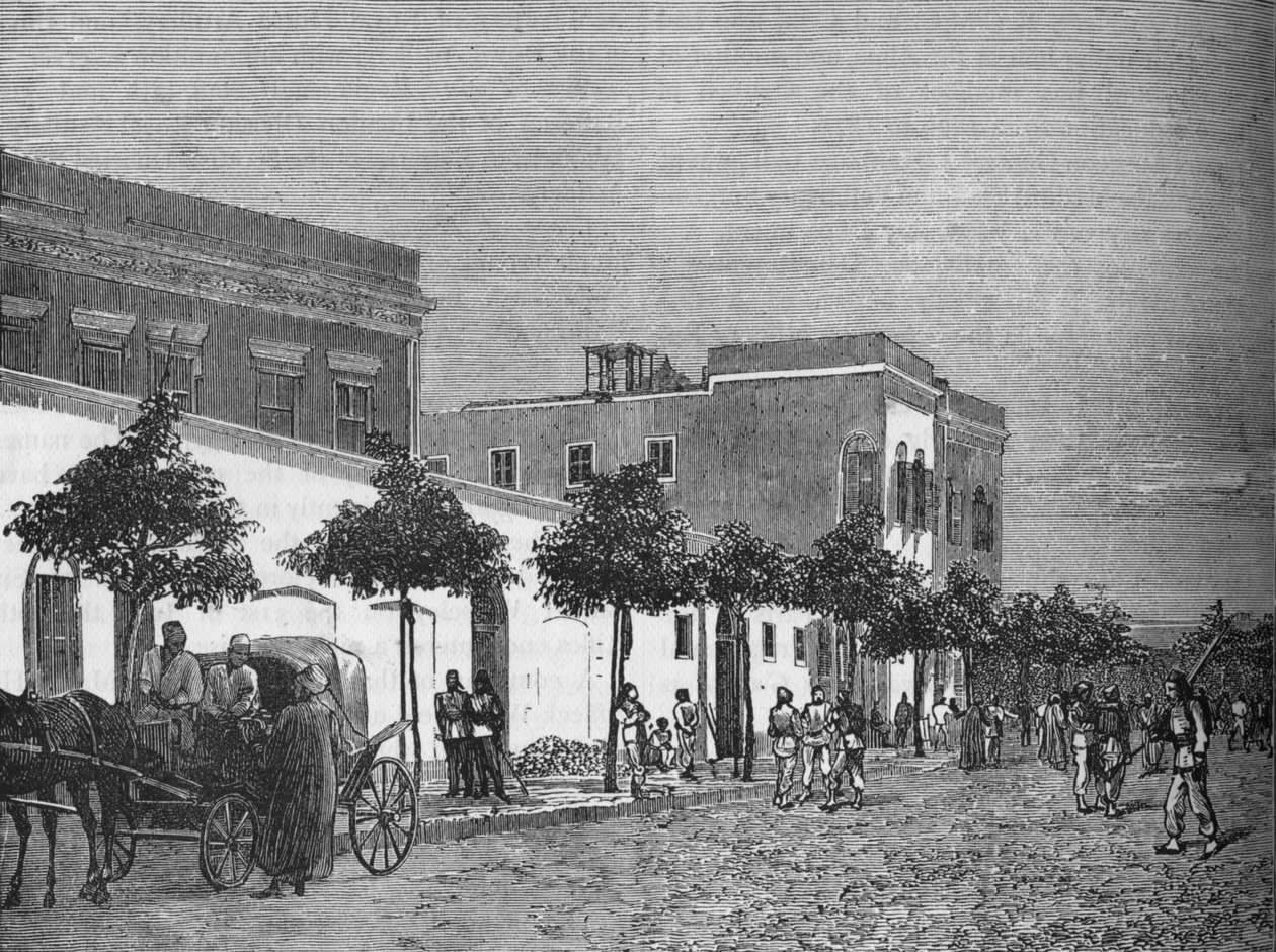 Arabi Pashas House, Cairo, c1882-1885. af Unbekannt