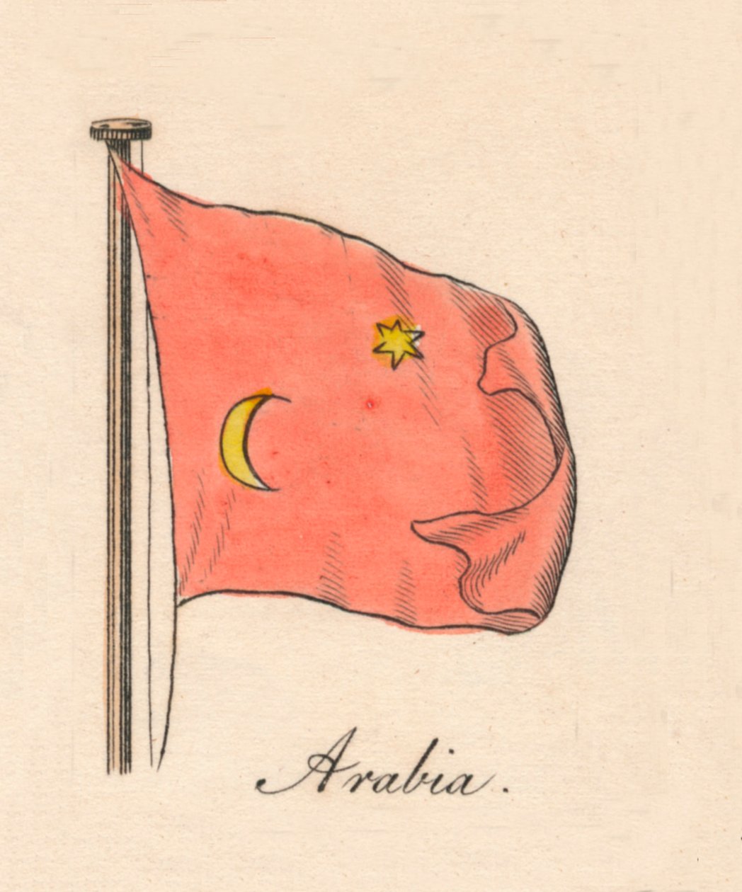 Arabien, 1838 af Unbekannt