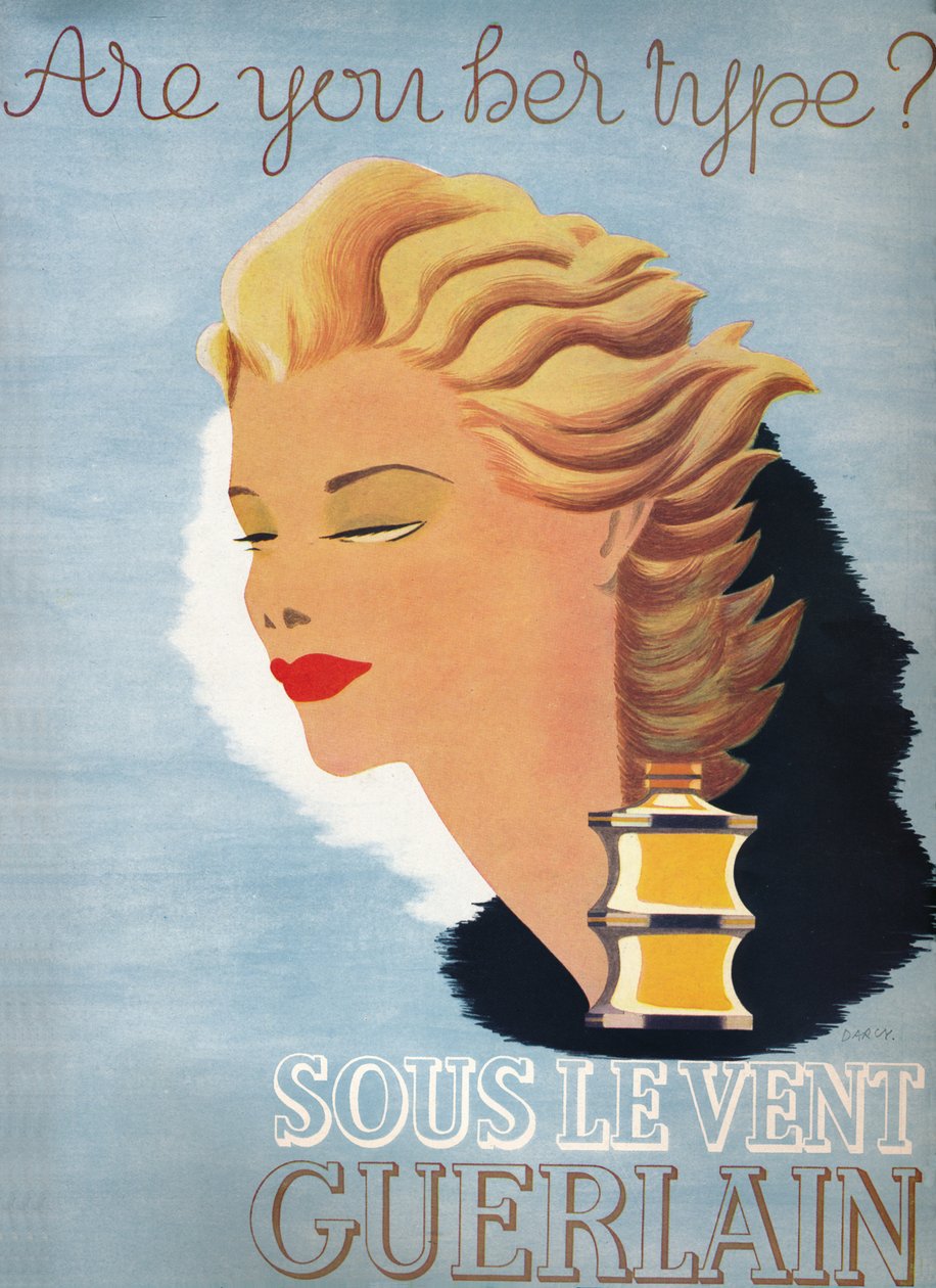 Er du hendes type - Under the Wind Guerlain, 1937 af Unbekannt