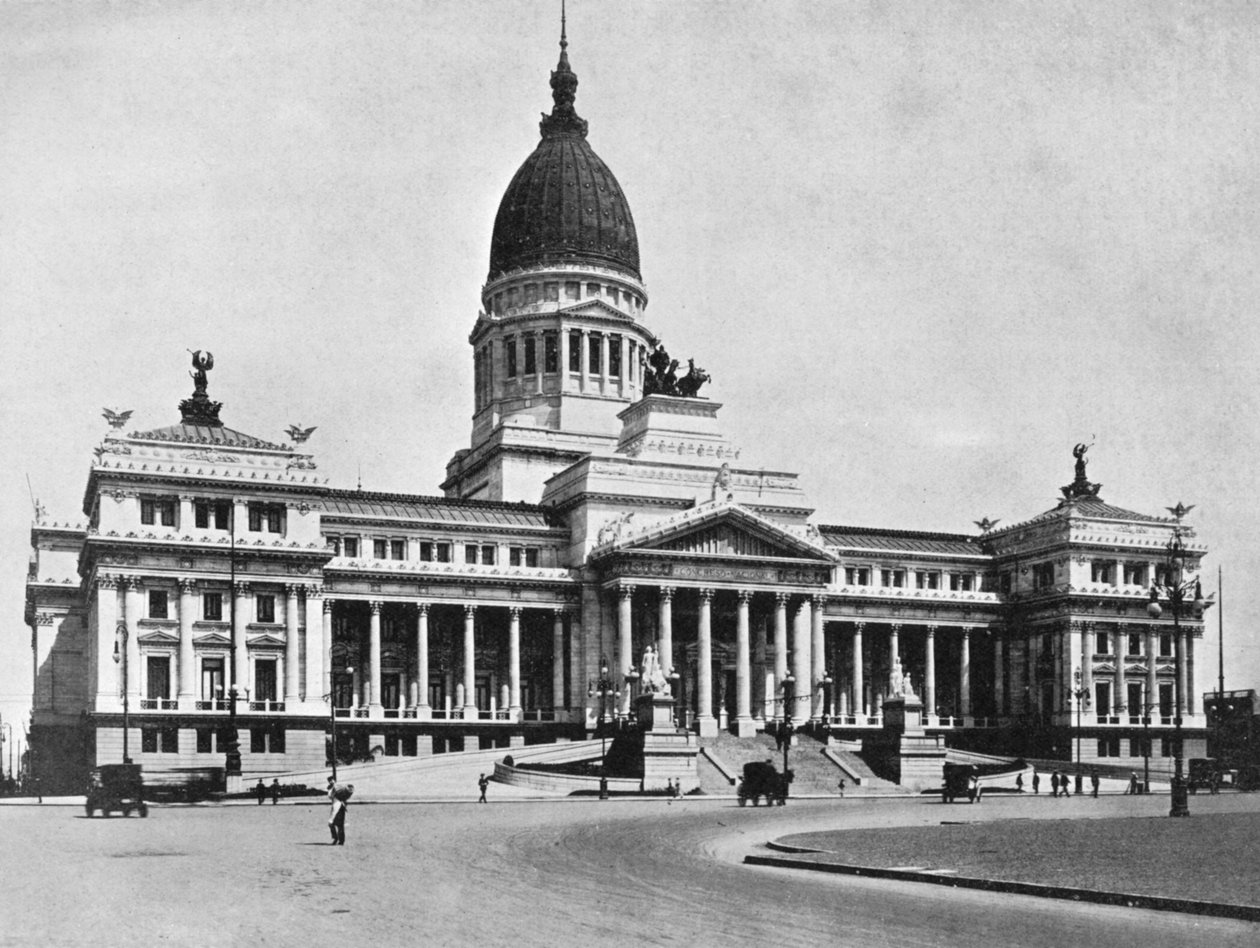 Argentine Congress Hall, Buenos Aires, Argentina af Unbekannt